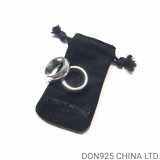 CHROME HEARTS Etched Plus Band Ring