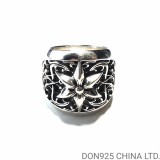 CHROME HEARTS Classic Oval Star Ring