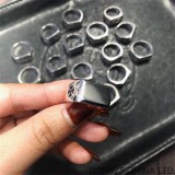 CHROME HEARTS Big PJ Cross Ring