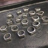 CHROME HEARTS Big PJ Cross Ring