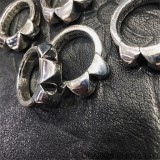 CHROME HEARTS Triple Stud Ring