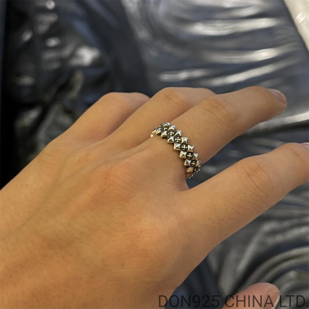 CHROME HEARTS CH Plus Ragged Edge Ring