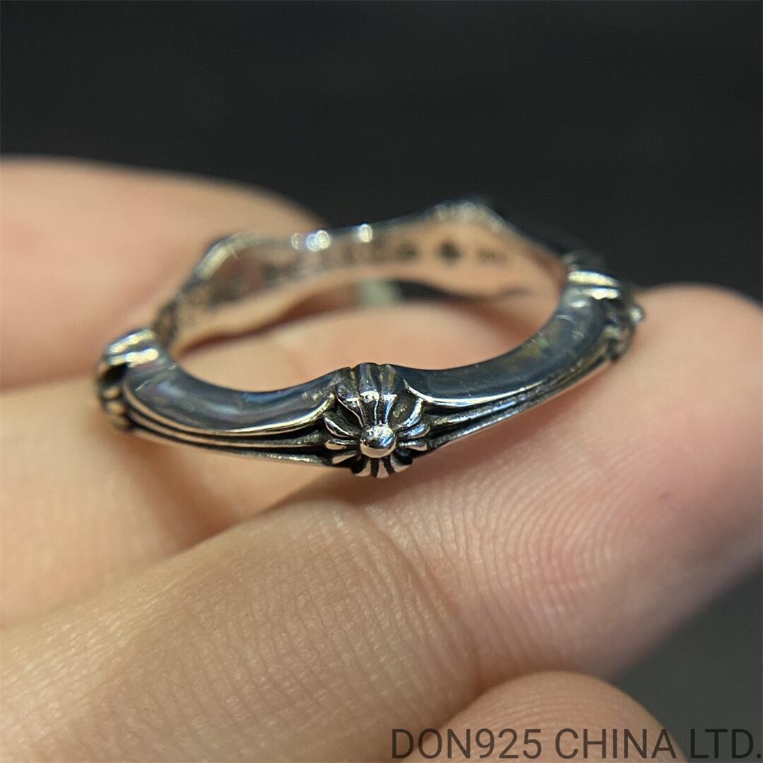 CHROME HEARTS Plus and Bone Ring