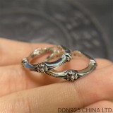 CHROME HEARTS Plus and Bone Ring