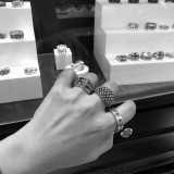 CHROME HEARTS Mini Plus Ball Ring