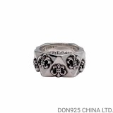 CHROME HEARTS Pentagon BS Fleur Ring