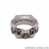 CHROME HEARTS Pentagon BS Fleur Ring