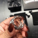 CHROME HEARTS Pentagon BS Fleur Ring