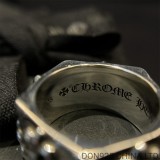 CHROME HEARTS Pentagon BS Fleur Ring