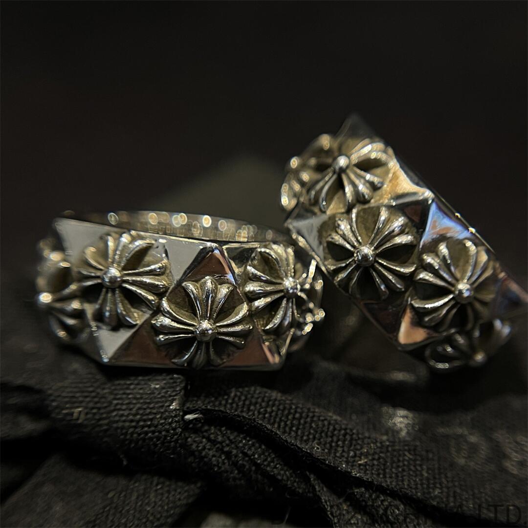 CHROME HEARTS CH Plus Pentagon Ring