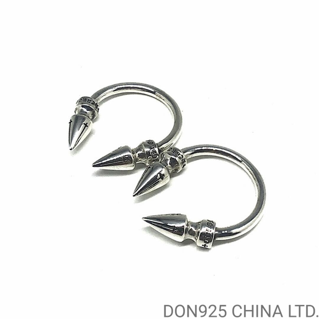 CHROME HEARTS Double Spike Ring (free size adjustable)