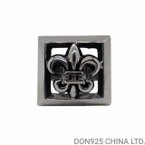 CHROME HEARTS BS Fleur Letter Block Ring