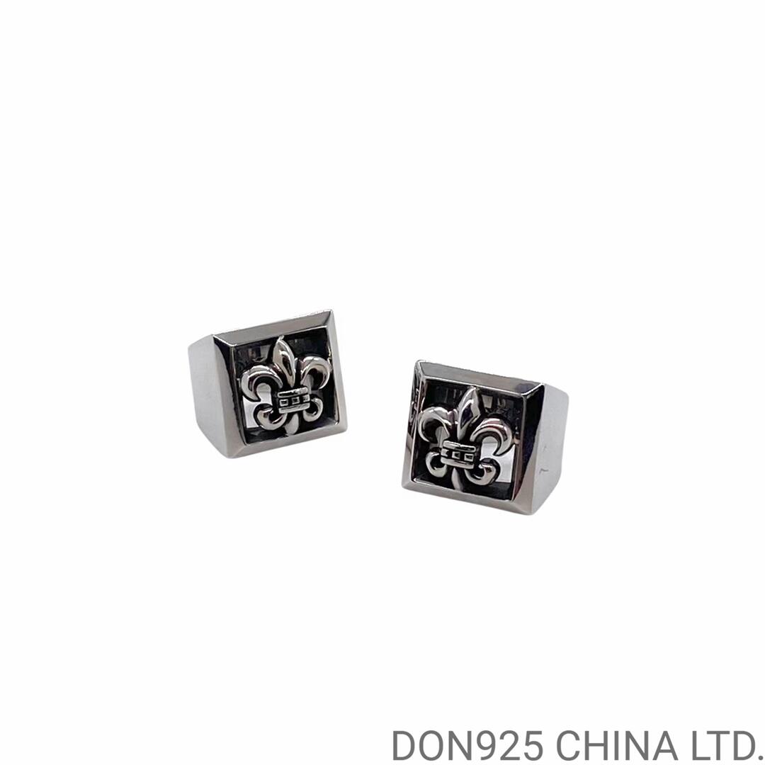 CHROME HEARTS BS Fleur Letter Block Ring