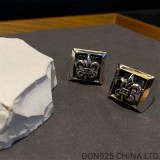 CHROME HEARTS BS Fleur Letter Block Ring