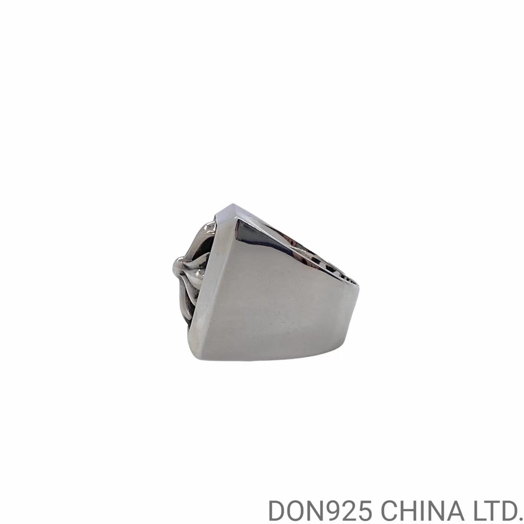 CHROME HEARTS CH Plus Letter Block Ring