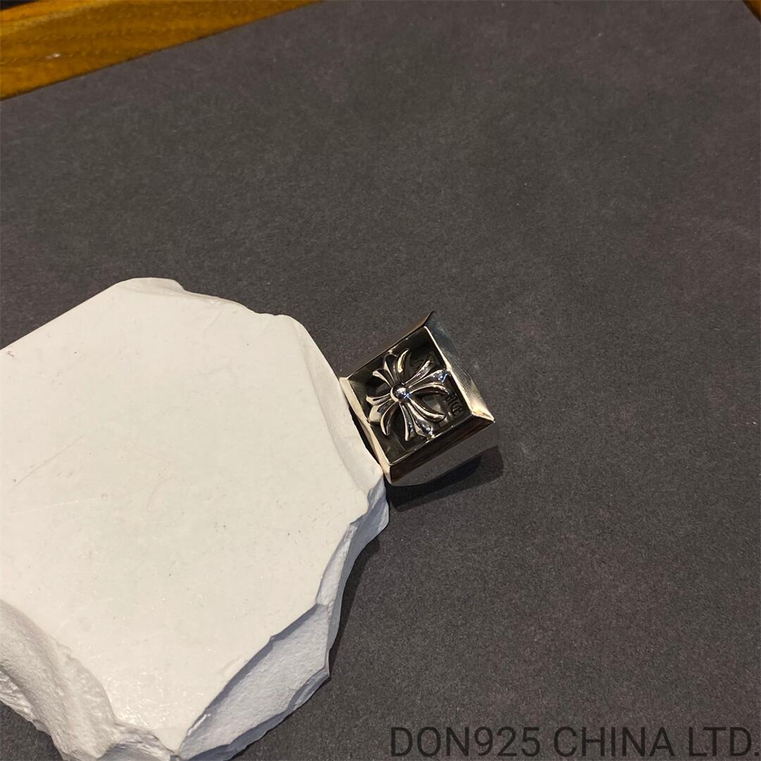 CHROME HEARTS CH Plus Letter Block Ring