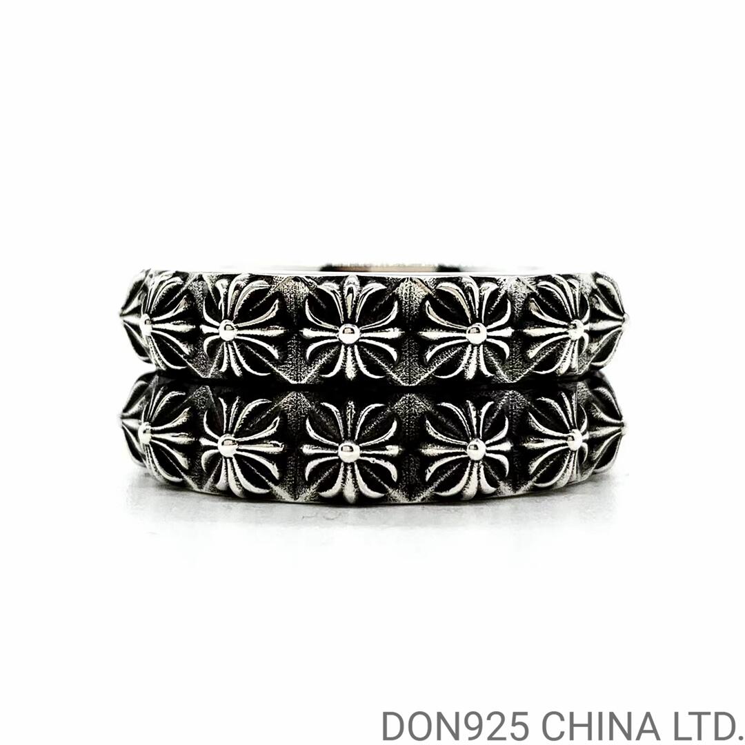 CHROME HEARTS Pete Punk Double Band Ring