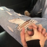 CHROME HEARTS Pete Punk Double Band Ring