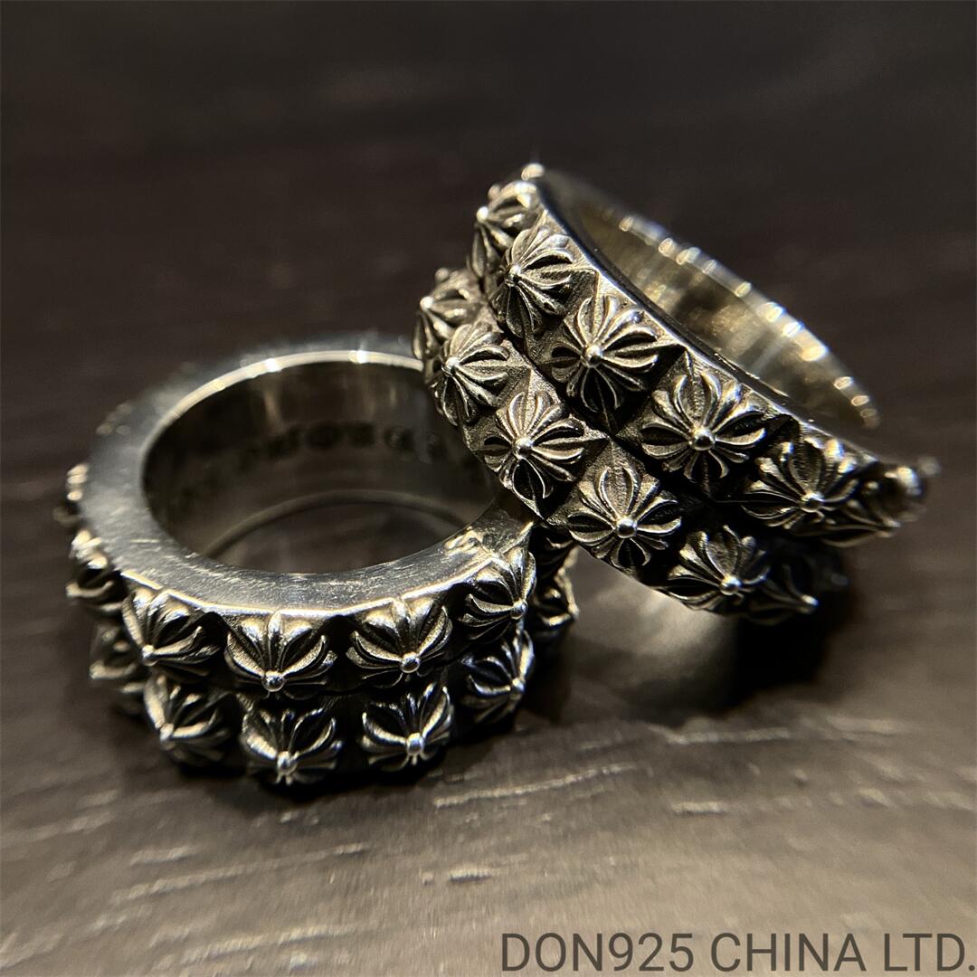 CHROME HEARTS Pete Punk Double Band Ring