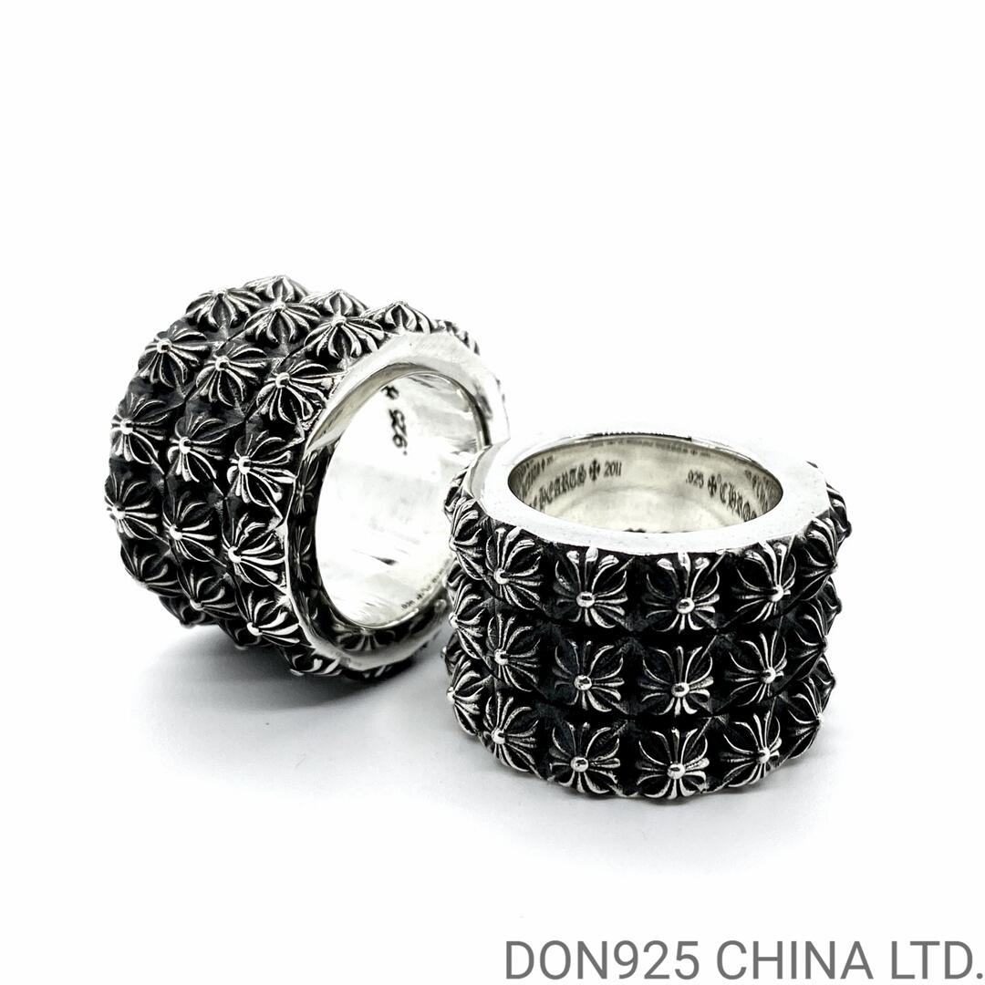 CHROME HEARTS Pete Punk Triple Stack Ring