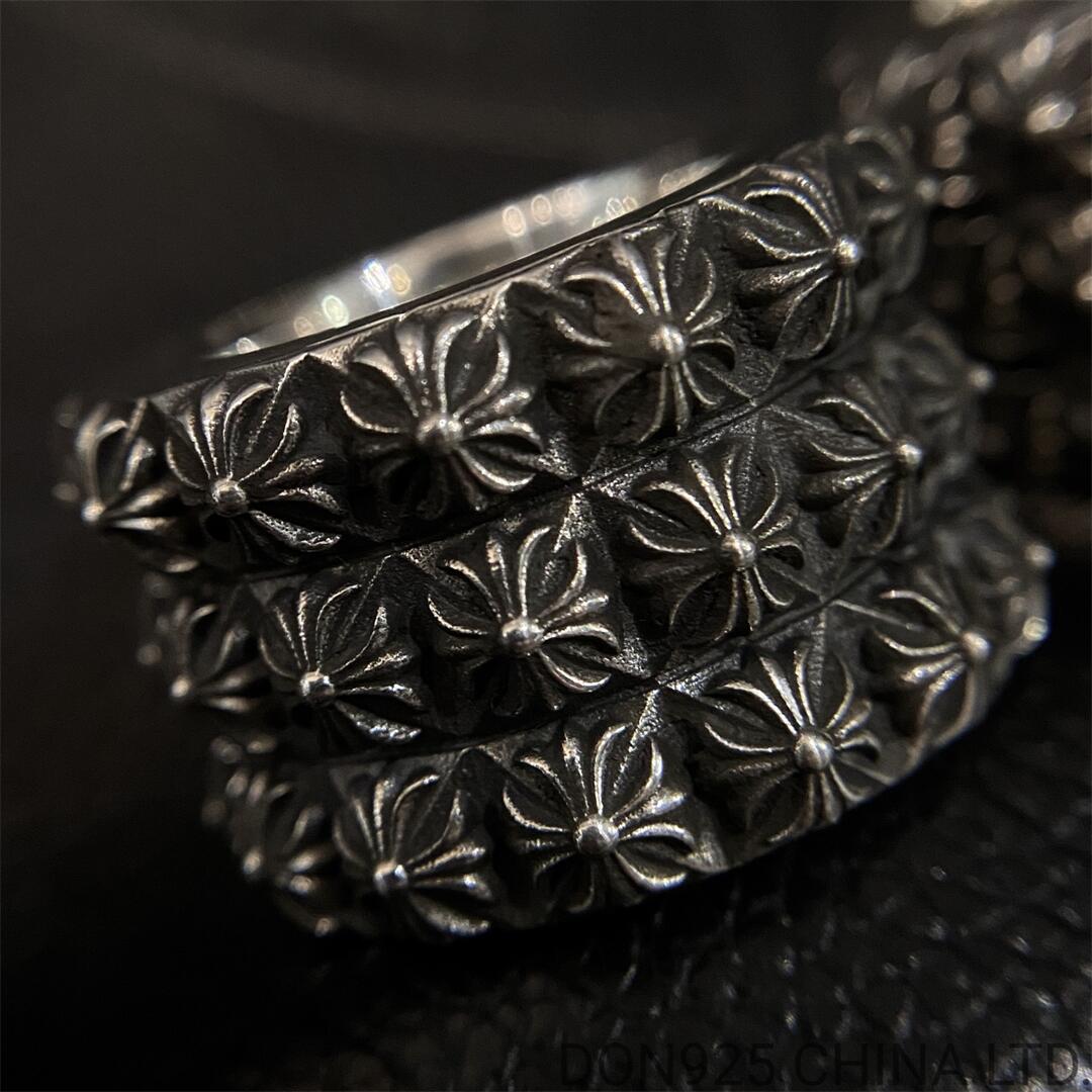 CHROME HEARTS Pete Punk Triple Stack Ring