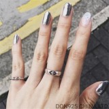 CHROME HEARTS Bubble Gum Pyramid CH Plus Ring