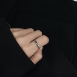 CHROME HEARTS Bubble Gum 3 Hearts Ring