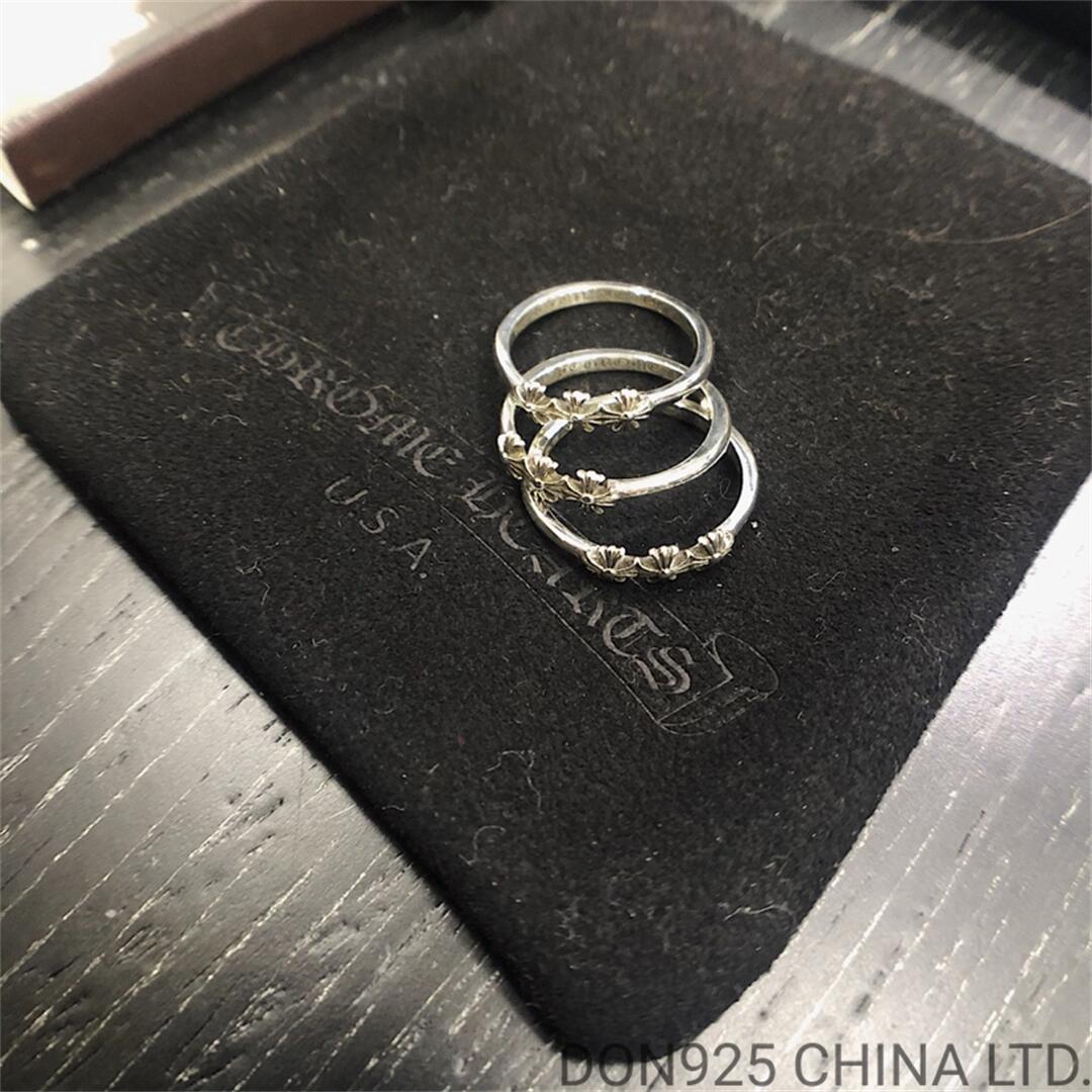 CHROME HEARTS Bubble Gum Triple CH Plus Ring