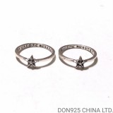 CHROME HEARTS Bubble Gum Star Ring