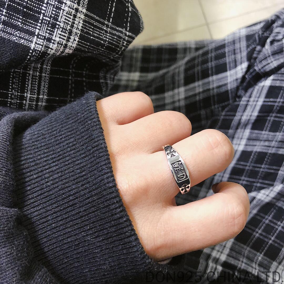 CHROME HEARTS Mini Crest Ring