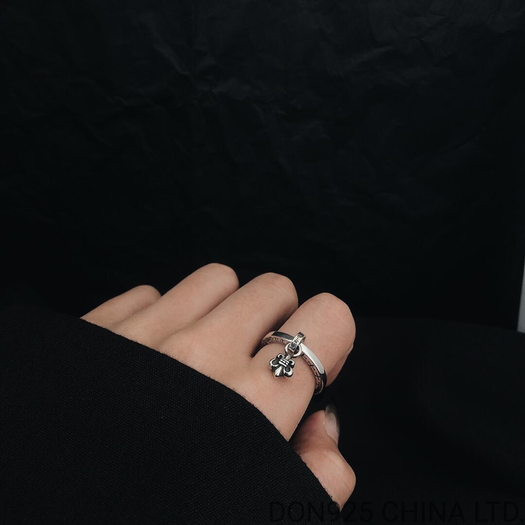 CHROME HEARTS BS Fleur Charm Ring