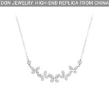 GRAFF Butterfly Petite Pavé Diamond Line necklace