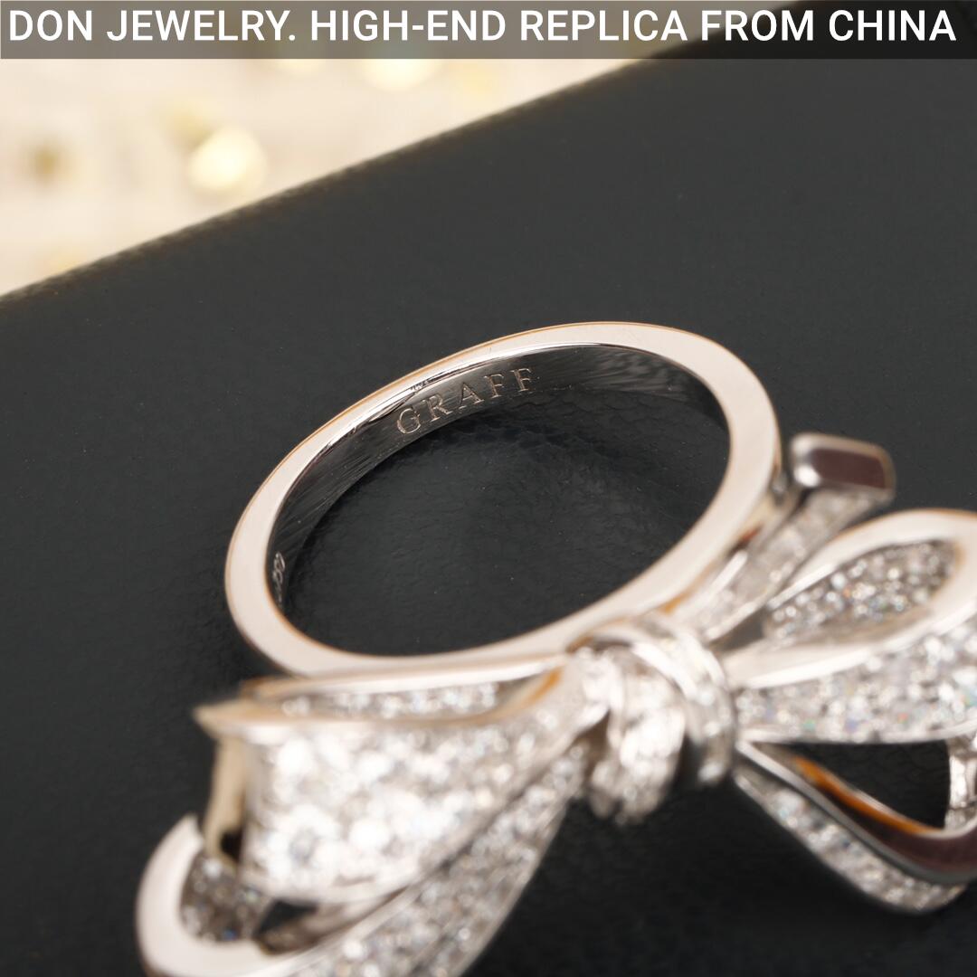 GRAFF Tilda's Bow Double Knot Diamond ring