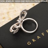 GRAFF Tilda's Bow Double Knot Diamond ring