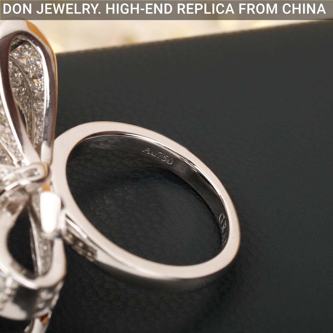 GRAFF Tilda's Bow Double Knot Diamond ring