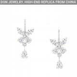 GRAFF Classic Butterfly Pear Shape Diamond Drop earrings