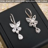 GRAFF Classic Butterfly Pear Shape Diamond Drop earrings