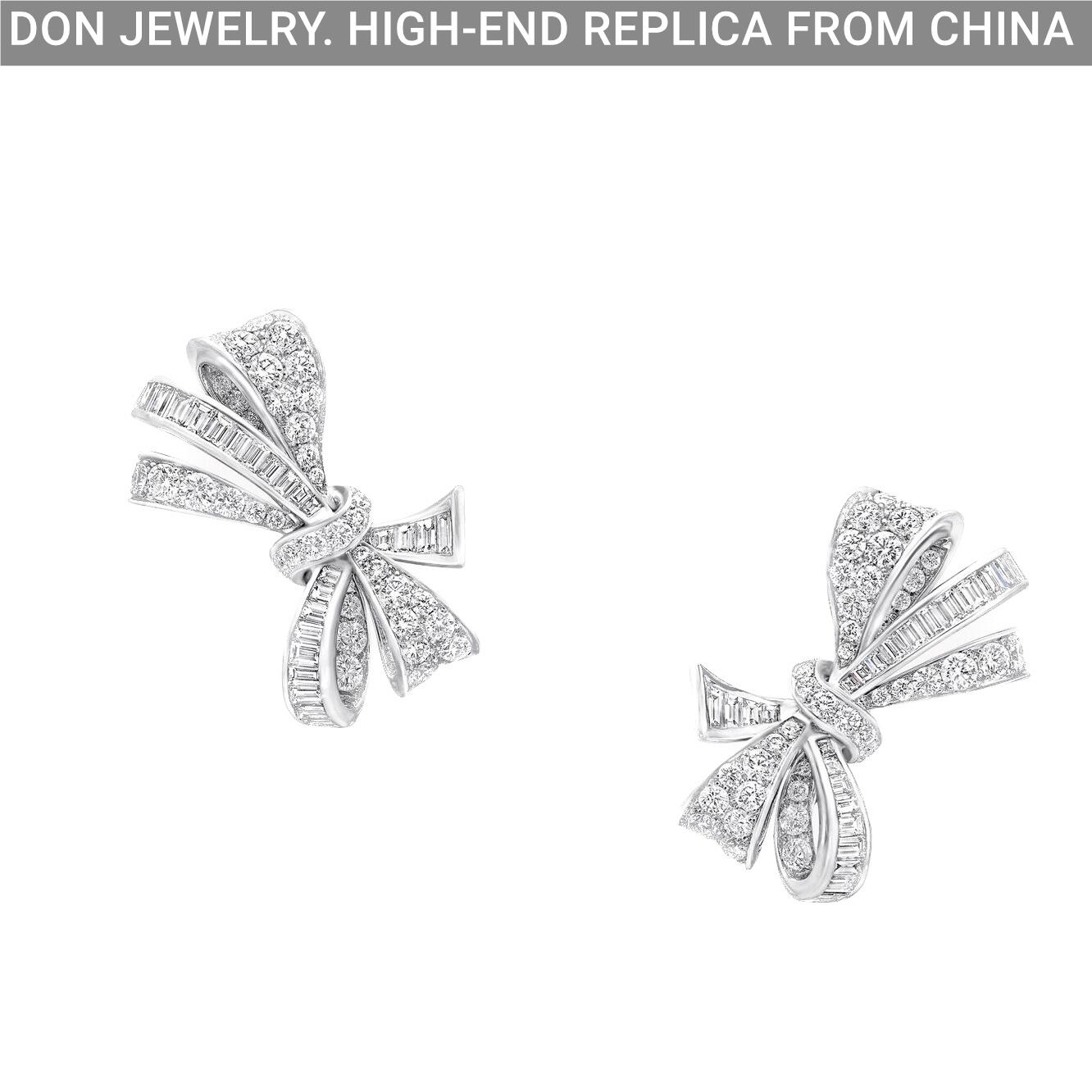 GRAFF Tilda’s Bow Classic Diamond Stud earrings