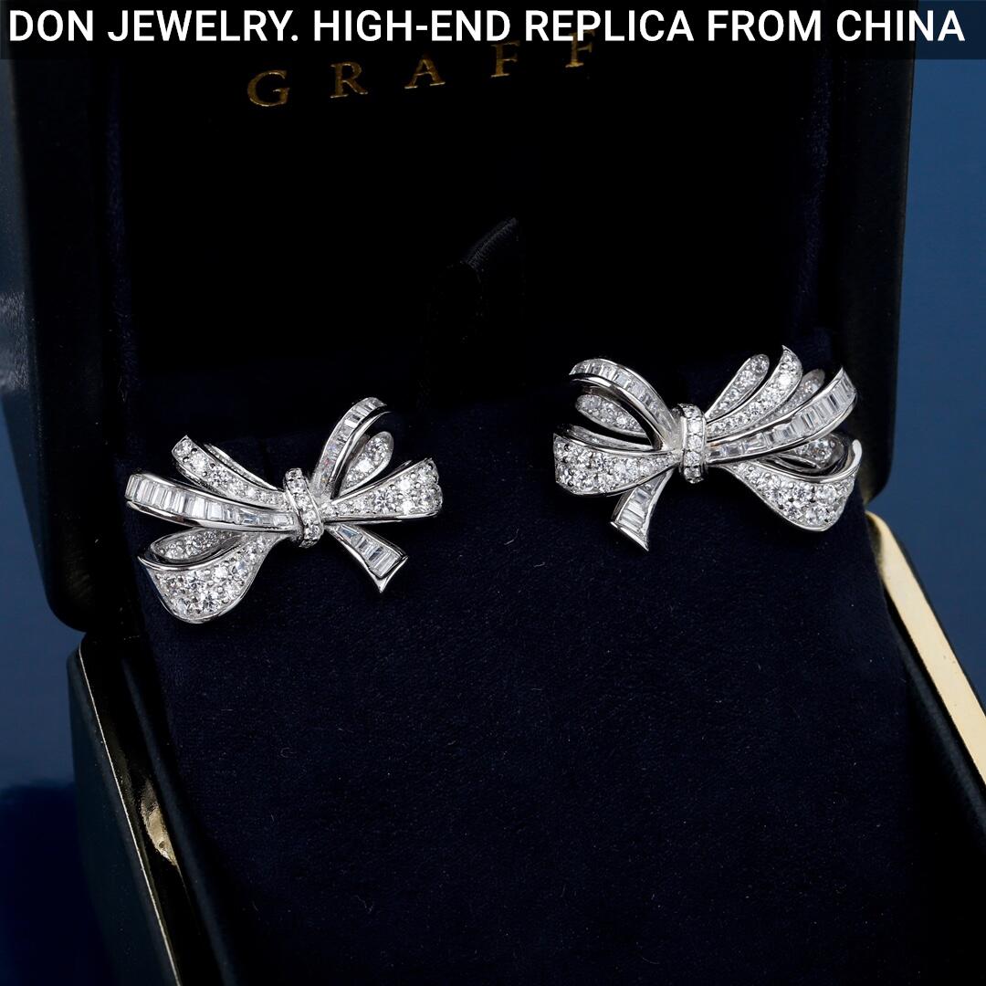 GRAFF Tilda’s Bow Classic Diamond Stud earrings