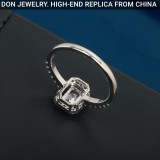 GRAFF Constellation Emerald Cut Diamond Engagement ring