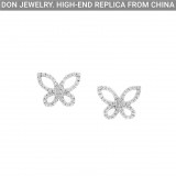 GRAFF Mini Butterfly Silhouette Diamond earrings