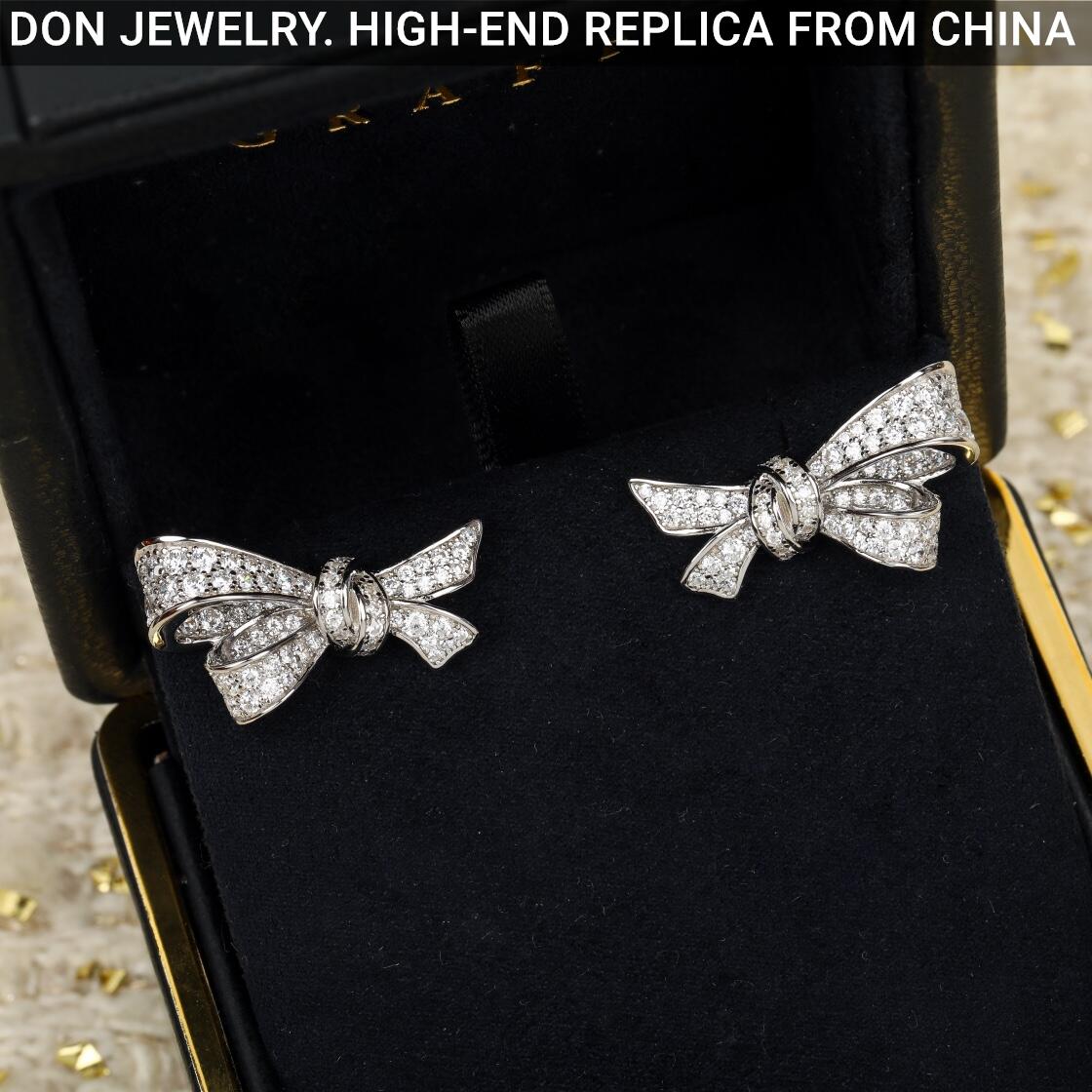 GRAFF Tilda’s Bow Diamond Stud earrings