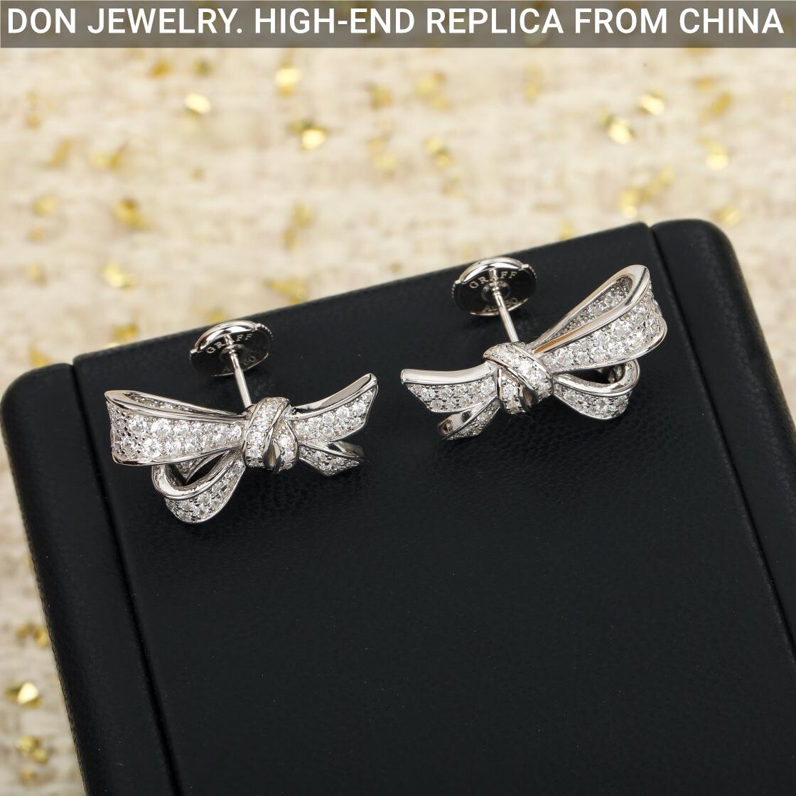 GRAFF Tilda’s Bow Diamond Stud earrings