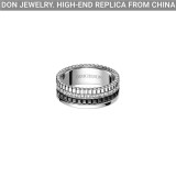 BOUCHERON Quatre Black Edition Small ring (Diamonds)