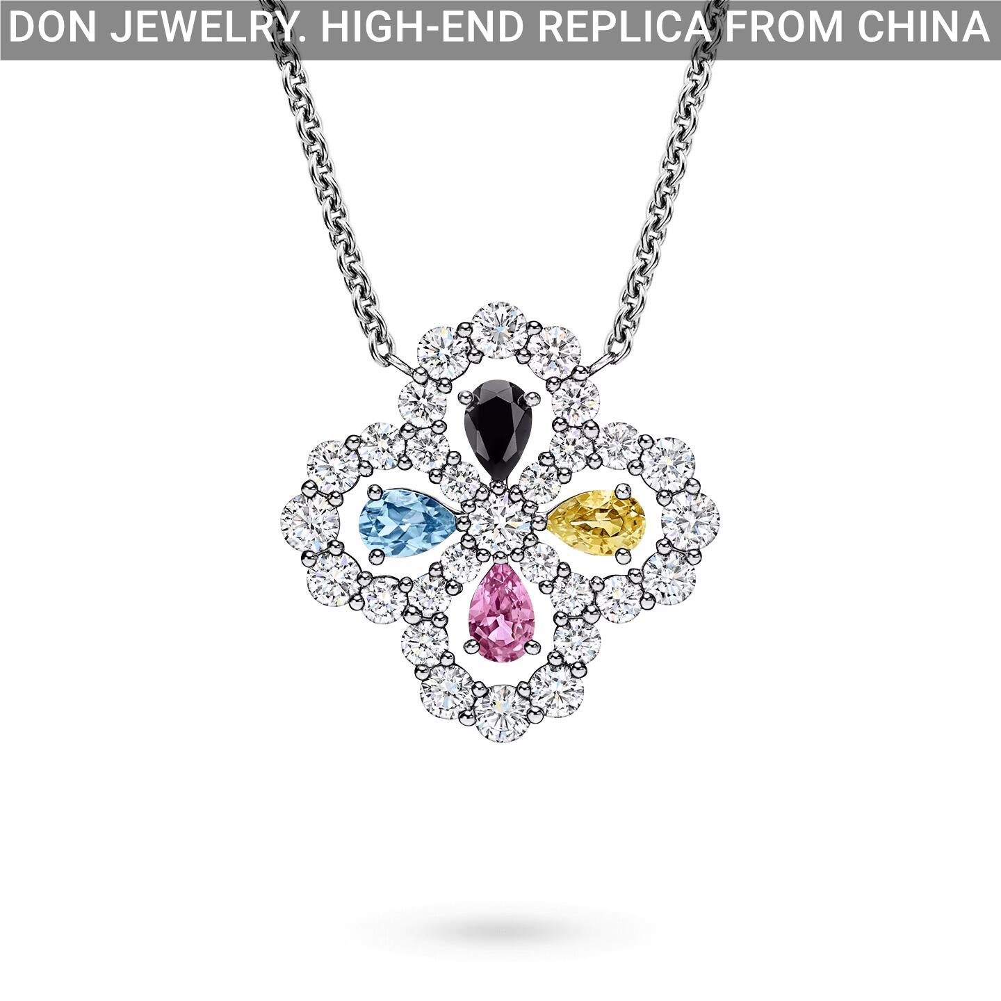 HARRY WINSTON Diamond Loop Full Motif Diamond necklace