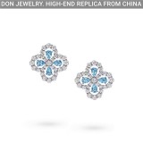 HARRY WINSTON Diamond Loop Full Motif Diamond earrings