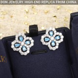 HARRY WINSTON Diamond Loop Full Motif Diamond earrings