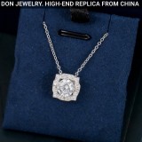 HARRY WINSTON Belle Round Brilliant Diamond Micropave necklace