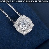 HARRY WINSTON Belle Round Brilliant Diamond Micropave necklace