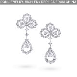 HARRY WINSTON Diamond Loop Chandelier earrings